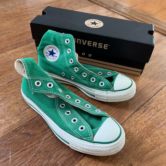 Chuck Taylor All star High Top Green Sneakers - Picture 4 of 6